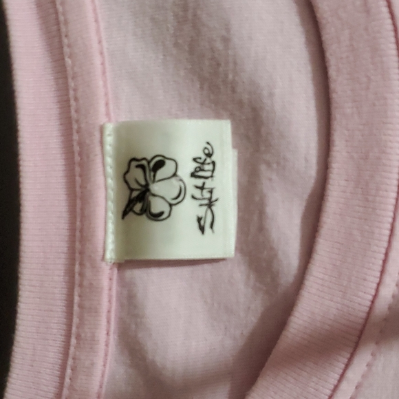 SALT LIFE T-Shirt-Womens Pink Short Sleeve-Front Graphic Fish Ocean-VGUC-Sz M - Picture 6 of 9